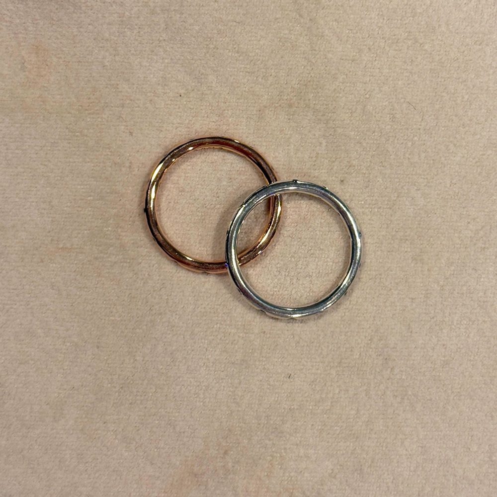 Pandora Simple Sparkling Band Ring sz.54